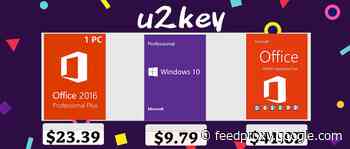 Spring Sales: Windows 10 Pro for $9.79, Office 2016 pro Plus for $23.39
