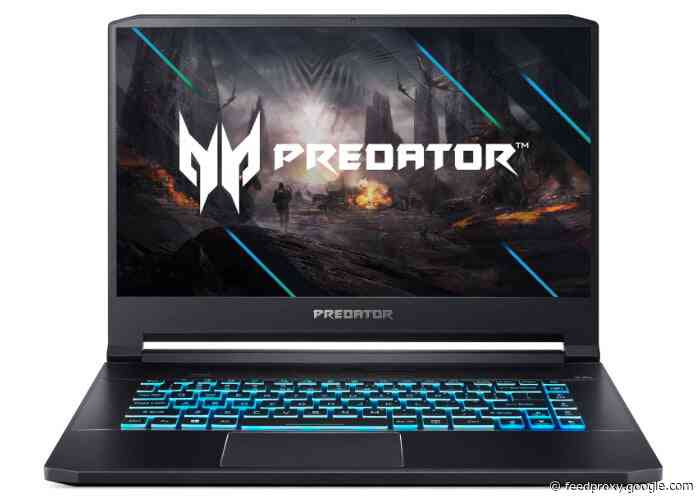 Acer Predator Triton 500 gaming laptop powered by 10th Gen Intel  Core H-Series