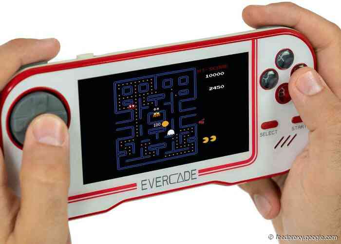 Evercade retro handheld games console with cartridgesupport launching May 22nd