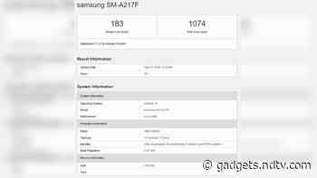 Samsung Galaxy A21s Reportedly Spotted on Geekbench With Exynos 850, 3GB RAM