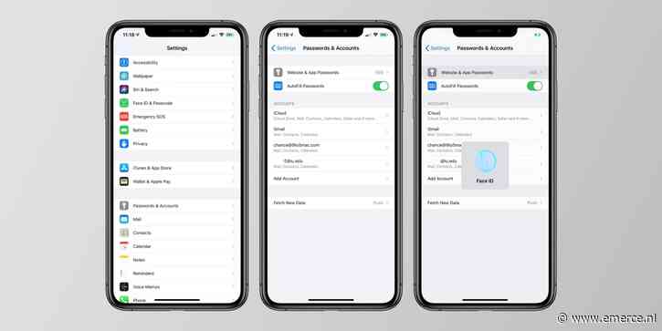 Mogelijk aparte Apple app voor wachtwoorden