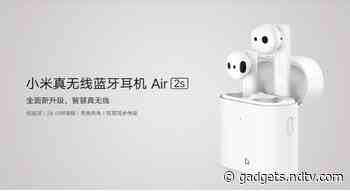 Mi Air 2S Truly Wireless Earphones With 5-Hour Battery Life Launched