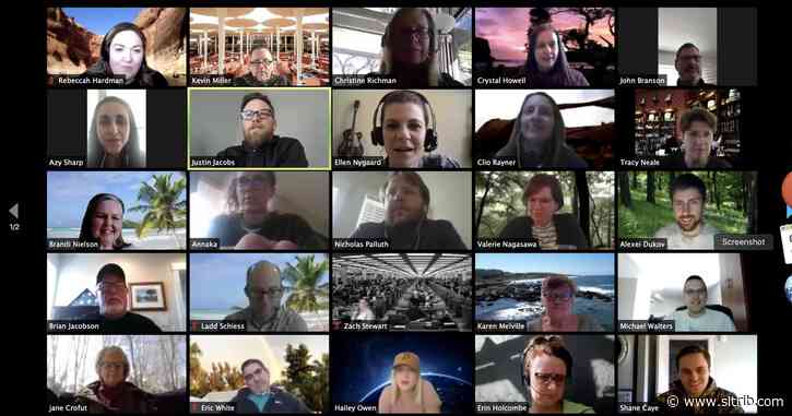 Utah architectural firm keeps staff spirits high with a virtual ‘wine down’ every Friday