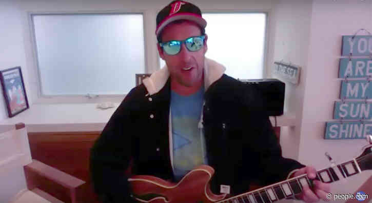 Adam Sandler Thanks Health Care Workers, Jokes He's 'Sick of My Family' in New Coronavirus Song