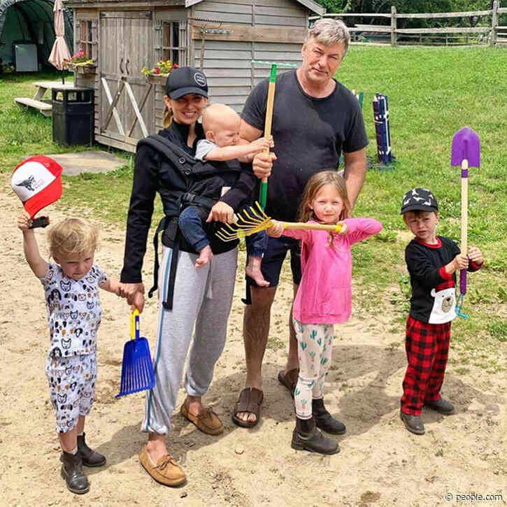 How Hilaria Baldwin Is Social Distancing with Four Kids amid Coronavirus: 'It's a Big Shift'