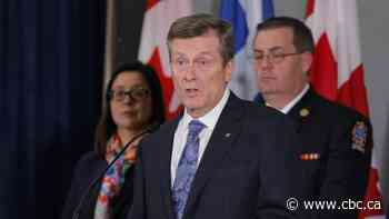 Toronto officials to provide update after Ontario unveils COVID-19 projections