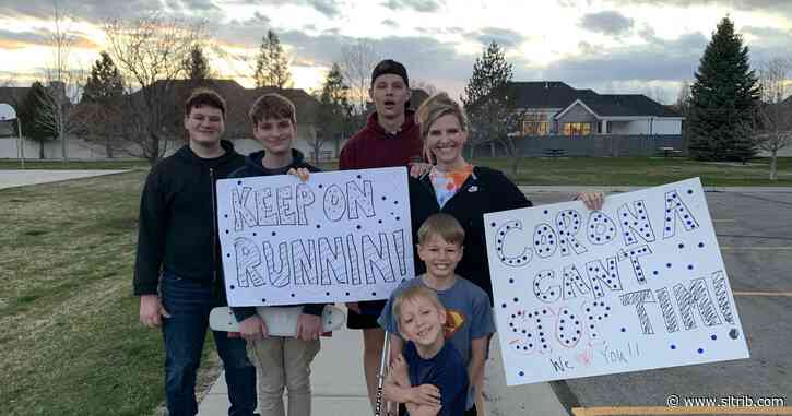 Silver linings: An ultramarathon was canceled because of the coronavirus, but that didn’t stop this Utah family