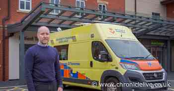 Sunderland University donates training ambulance to NHS in Covid-19 fight