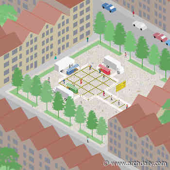 Shift Architecture Urbanism Creates Hyperlocal Micro Markets that Operate During COVID-19 Shutdowns - ArchDaily