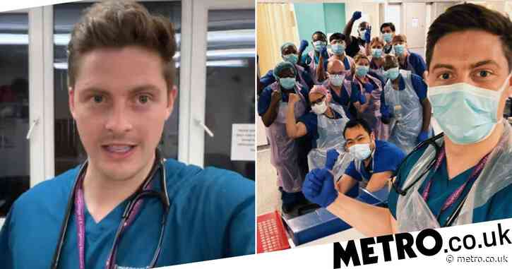 Love Island’s Alex George details ‘hardest shift ever’ as he works NHS frontline during coronavirus pandemic