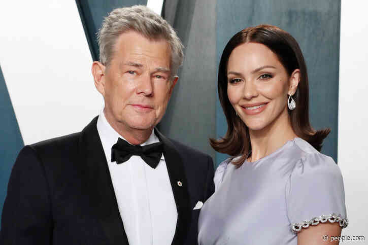 Cheeky! Katharine McPhee Shows Off Her Tap Dancing Skills (and Moons Husband David Foster)