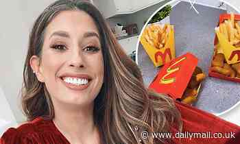 Stacey Solomon creates homemade McDonald's for her sons
