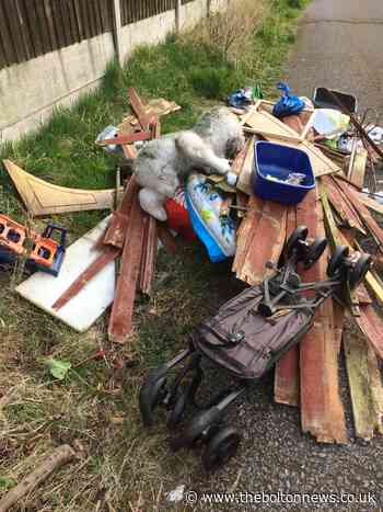 Number of reports of fly-tipping since tips shut - The Bolton News