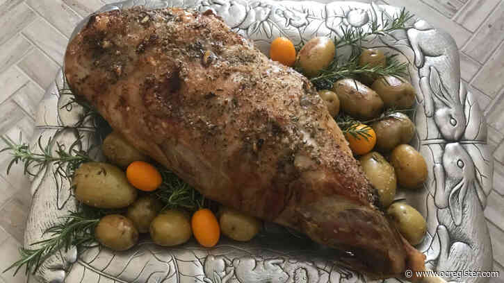 Recipes: Serve an Easter meal with leg of lamb, baby Dutch potatoes and carrot cake
