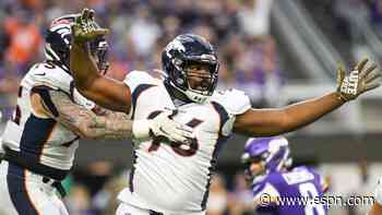 Broncos' Harris sees positive side of 1-year deal