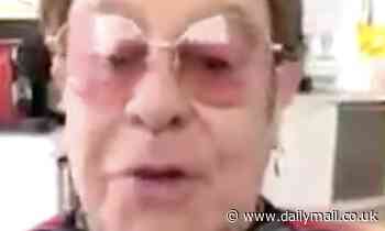 Sir Elton John reveals he will donate $1M to HIV/Aids charity