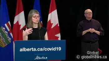 Hinshaw explains why Alberta hasn’t recommended masks for non-COVID-19 patients