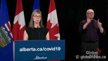 Hinshaw says community-transmitted cases in Alberta remain constant