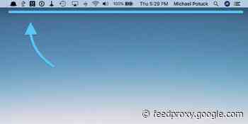 Mac: How to force quit frozen menu bar apps