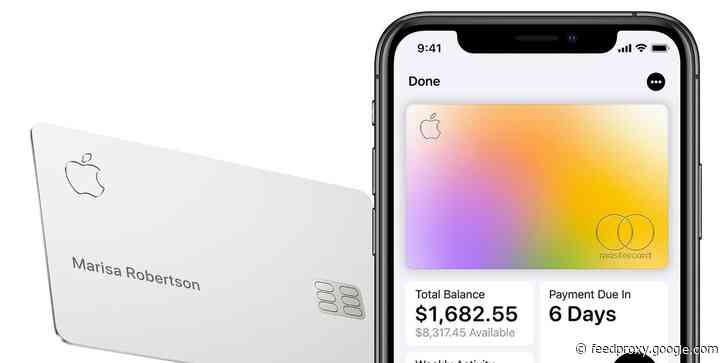 [Update: April too] Apple allowing Apple Card customers to defer March payment due to coronavirus