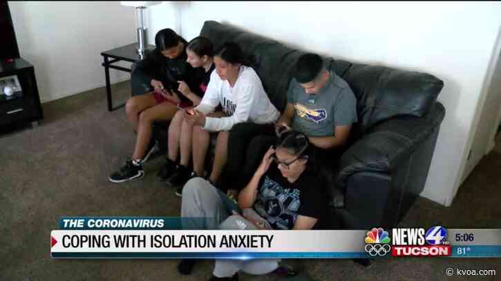 Tucson coach’s family with coronavirus isolation anxiety