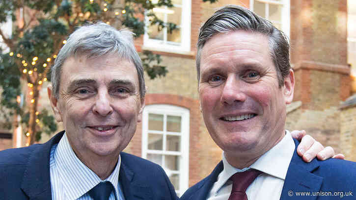 UNISON welcomes new Labour leader and deputy