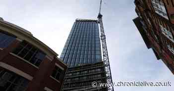 Work on Hadrian's Tower skyscraper in Newcastle continuing despite lockdown