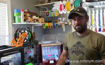 Making a mark with 3D printing: Grand Forks 'gadget lover' taps technology to produce outdoor products - INFORUM