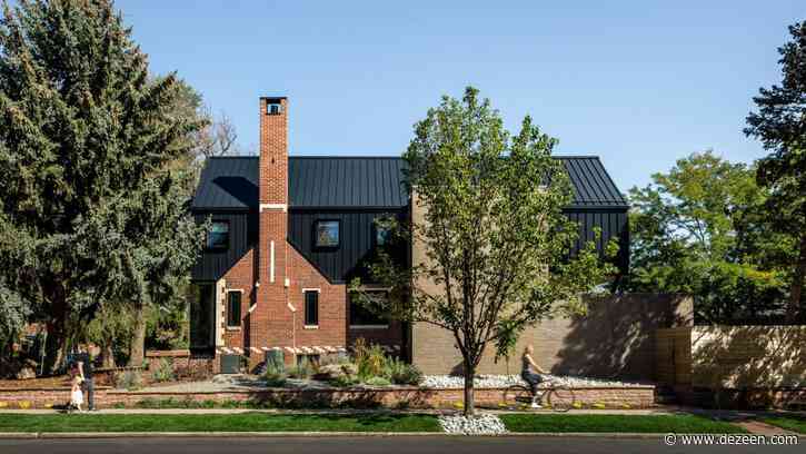 Roth Sheppard cantilevers black metallic extension from 1930s Rabbit House