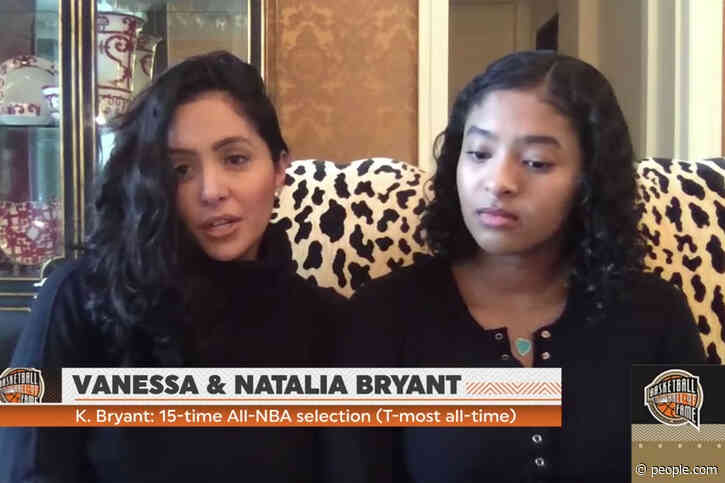 Vanessa Bryant 'Extremely Proud' of Late Husband Kobe Bryant's Basketball Hall of Fame Induction