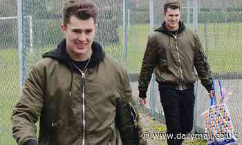 Curtis Pritchard stocks up on supplies and enjoys a stroll in Cheshire amid UK COVID-19 lockdown