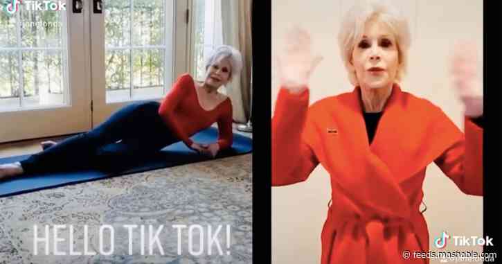 Jane Fonda joined TikTok and announced the launch of virtual Fire Drill Friday climate rallies