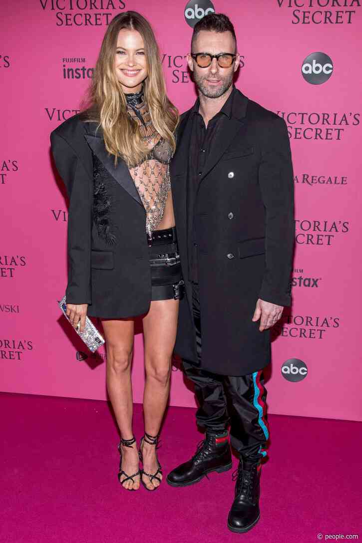 Adam Levine Jokes Wife Behati Prinsloo Would Probably 'Punch' Him If He Asked for 'Another Baby'