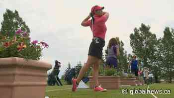 Alberta long drive champion giving free online golf lessons