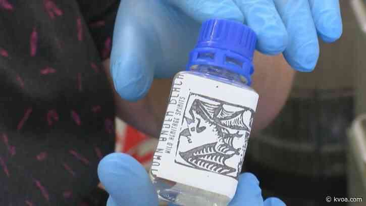 Local distillery switches to making hand sanitizer