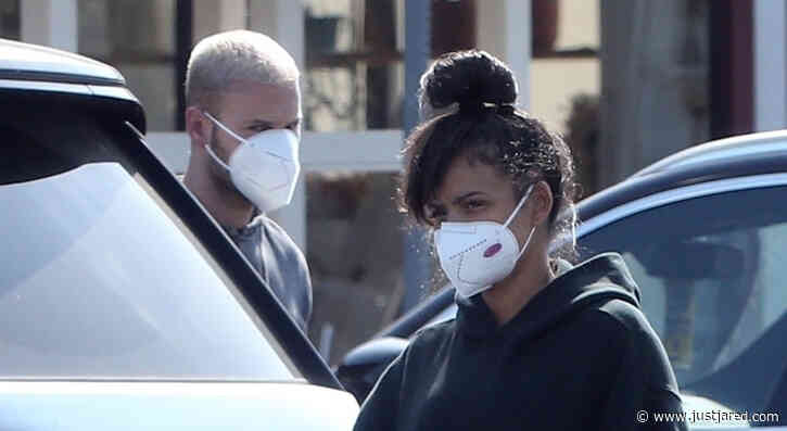 Christina Milian & Boyfriend Matt Pokora Run a Few Errands in L.A.