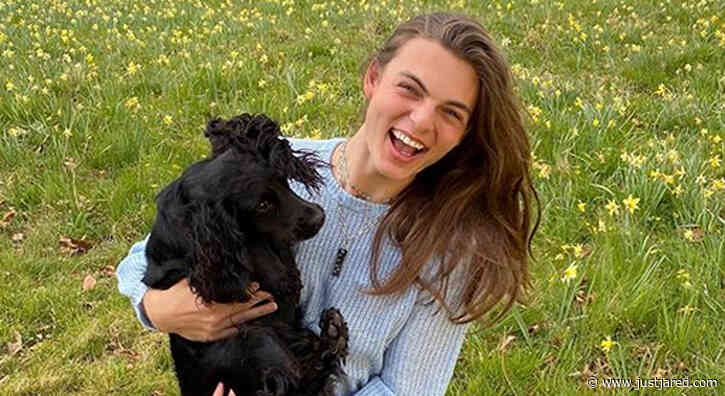 Elizabeth Hurley's Lookalike Son Damian 'Runs Around a Field Euphorically' to Ring in 18th Birthday in Quarantine