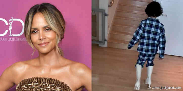 Halle Berry Shared a Video of Her Son Walking in Heels & Responded to the Haters