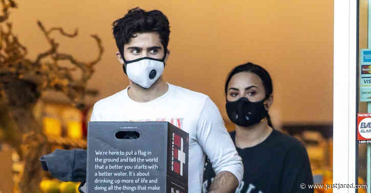 Demi Lovato & Boyfriend Max Ehrich Break from Quarantining to Load Up on Groceries