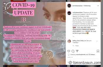 Toronto beautician lashes out when asked to close up shop - Toronto Sun