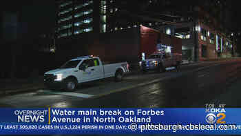 Crews Respond To Water Main Break In North Oakland