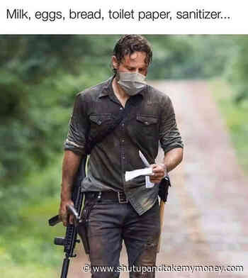 Walking Dead Going To The Store Corona Virus Meme