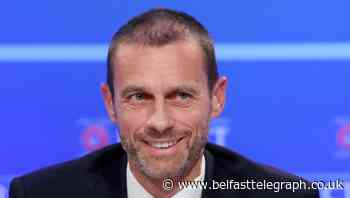 UEFA president Ceferin: Better to play behind closed doors than not at all