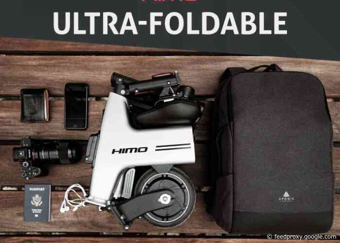 HiMo ultra compact folding electric bike from $469
