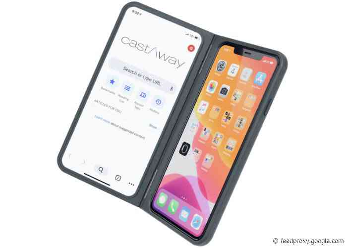 Add a second screen to your smartphone with the castAway case