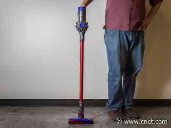 Clean up with a Dyson V6 Cordless Vacuum for just $120     - CNET