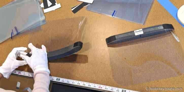 An American factory shifted from making outdoor gear to face shields in just 8 days. Here's how.