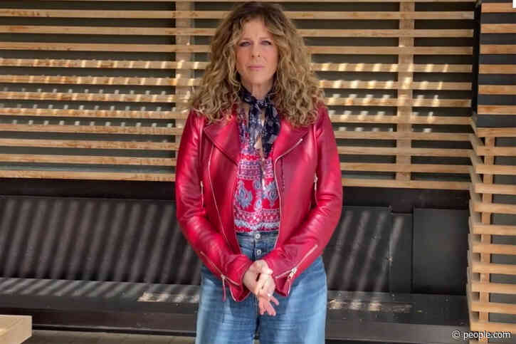 Rita Wilson Marks First Performance After Coronavirus Diagnosis by Singing for Virtual NASCAR Event
