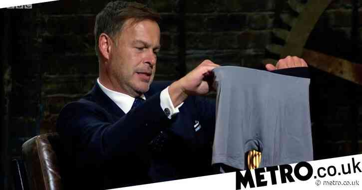 Dragons’ Den stars get the giggles Peter Jones compares bulge sizes on pants: ‘It’s a palace for your phallus!’