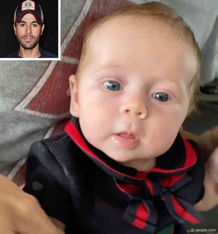 Enrique Iglesias Has Adorable Daddy-Daughter Dance with His 2-Month-Old Baby Mary
